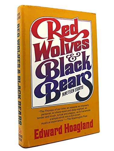 9780394400914: Red Wolves and Black Bears