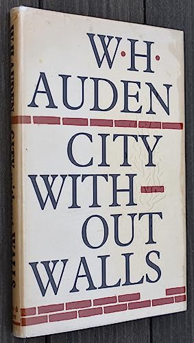 9780394403229: City Without Walls, and Other Poems