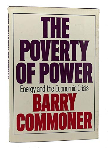 Imagen de archivo de The Poverty of Power: Energy and the Economic Crisis a la venta por gearbooks