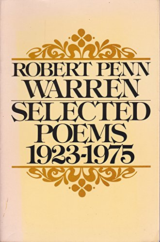 9780394405315: Selected Poems, 1923-1975