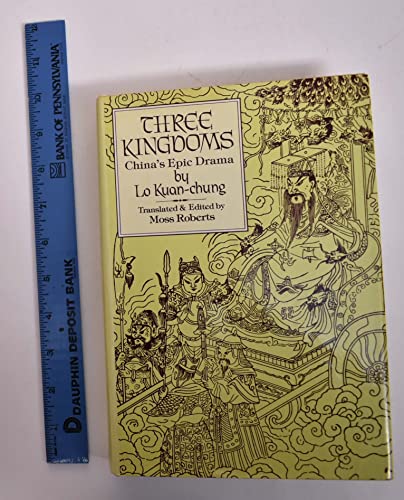 Beispielbild fr Three Kingdoms: China's Epic Drama zum Verkauf von Books From California