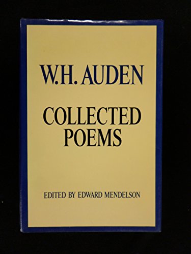 Stock image for W. H. Auden Collected Poems for sale by HPB-Emerald