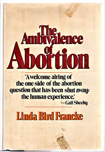 Imagen de archivo de Ambivalence of Abortion a la venta por Wonder Book