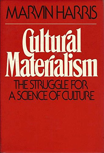 9780394412405: Cultural Materialism: The Struggle for a Science of Culture