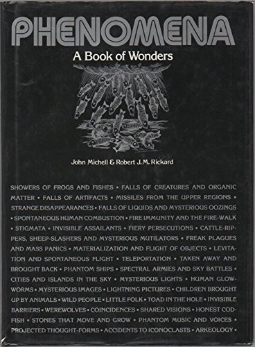 9780394415963: PHENOMENA A BOOK OF WONDERS