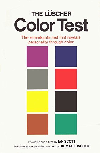 Beispielbild fr The Lscher Color Test zum Verkauf von Better World Books