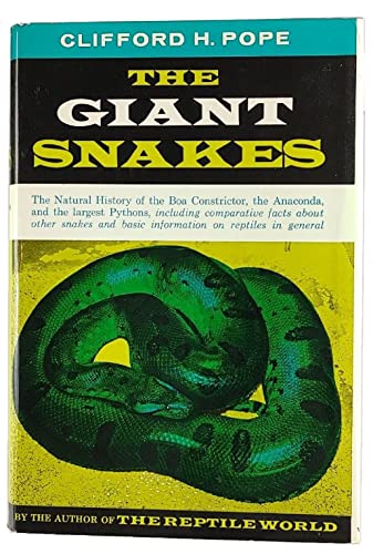 Stock image for Giant Snakes for sale by Better World Books