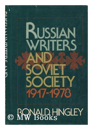 Imagen de archivo de Russian writers and Soviet society, 1917-1978 a la venta por Wonder Book