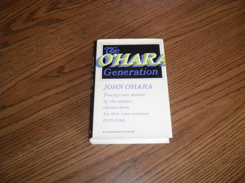 Imagen de archivo de The O'Hara Generation a la venta por Better World Books
