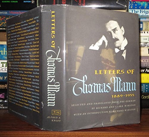 9780394433042: Letters of Thomas Mann 1889-1955