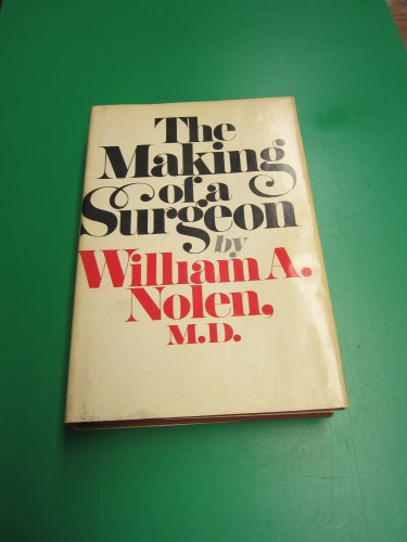Imagen de archivo de The Making of a Surgeon a la venta por HPB-Diamond