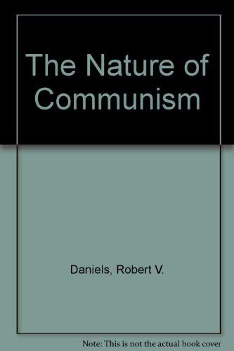 Imagen de archivo de The Nature of Communism. a la venta por Better World Books