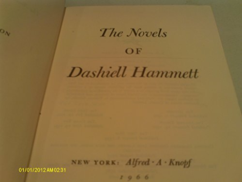 9780394438603: The Novels of Dashiell Hammett