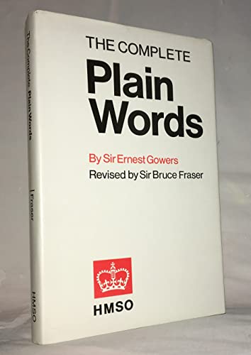 Stock image for Plain Words: Their Abc. for sale by Best and Fastest Books