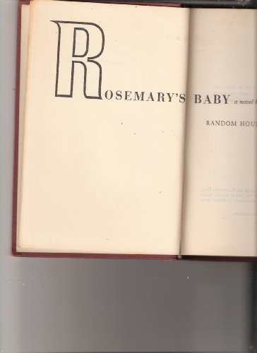 9780394443089: Rosemary's Baby