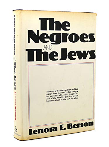9780394462837: The Negroes and the Jews