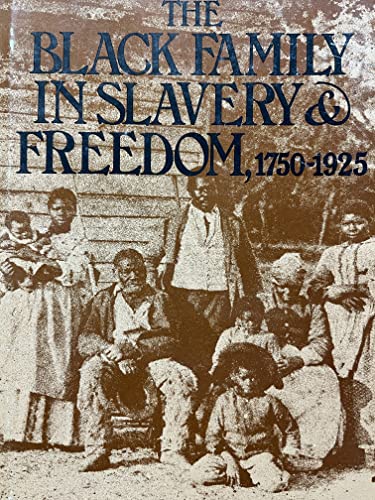 Stock image for The Black Family in Slavery and Freedom, 1750-1925 for sale by Better World Books