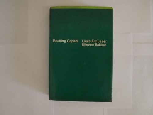 9780394472003: Reading Capital