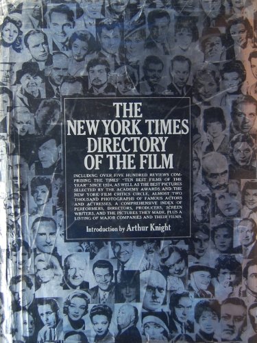 Imagen de archivo de NEW YORK TIMES DIRECTORY OF THE FILM, THE a la venta por Austin Book Shop LLC