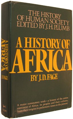 9780394474908: A History of Africa (The History of human society)