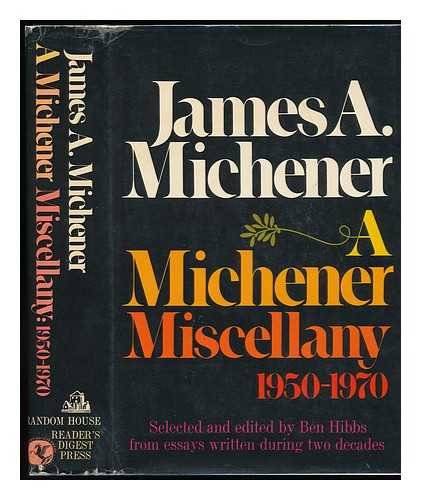 9780394479484: A Michener Miscellany: 1950-1970