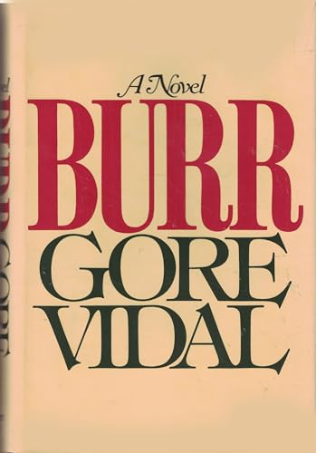 9780394480244: Burr: A Novel