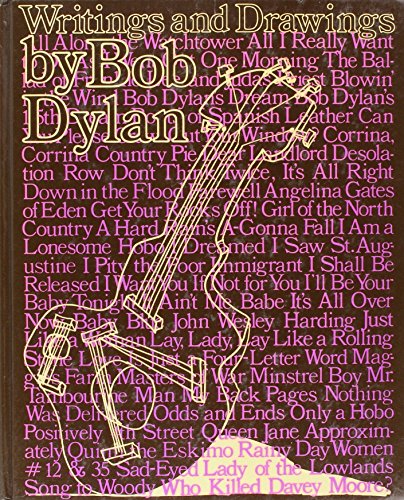 9780394482439: WRITINGS AND DRAWINGS OF BOB DYLAN.