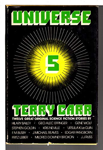 Imagen de archivo de Universe 5 [Hardcover] Terry Carr a la venta por Orphans Treasure Box