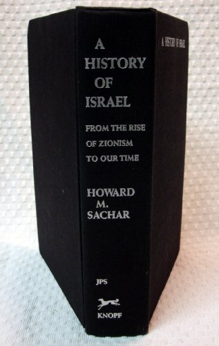 9780394485645: A history of Israel