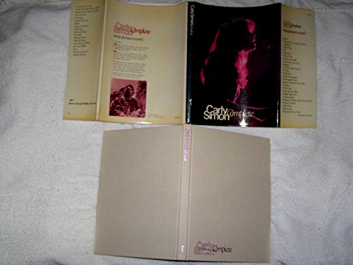 9780394487533: Carly Simon Complete: Songs, Pictures, Words