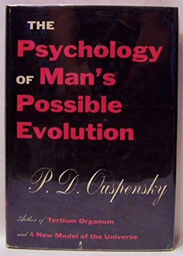 9780394487557: The psychology of man's possible evolution