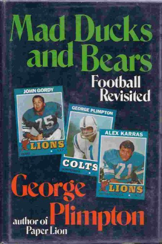 9780394488479: Mad Ducks And Bears: Football Revisited
