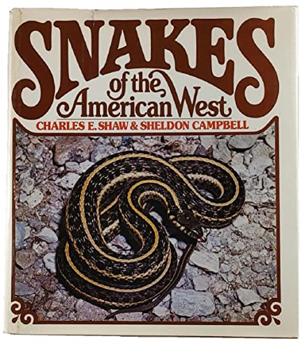 Stock image for Snakes of the American West for sale by Better World Books