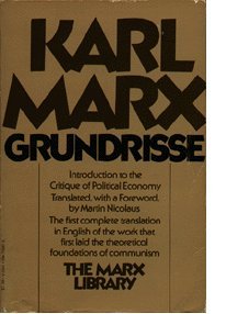 9780394489421: Grundrisse: Foundations of the critique of political economy (The Marx library)