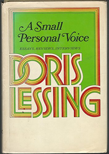 9780394493299: A Small Personal Voice