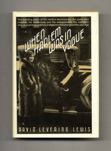 When Harlem Was in Vogue by David Levering Lewis: 9780140263343