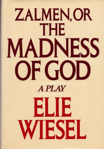 Stock image for Zalmen or The Madness of God for sale by Strand Book Store, ABAA