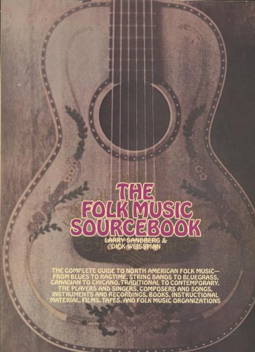 Beispielbild fr The folk music source book zum Verkauf von Wonder Book