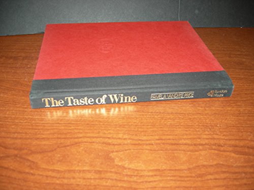 Beispielbild fr The taste of wine zum Verkauf von Wonder Book