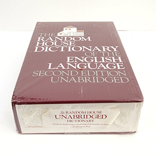 Imagen de archivo de The Random House Dictionary of the English Language, 2nd Edition, Unabridged a la venta por Gulf Coast Books