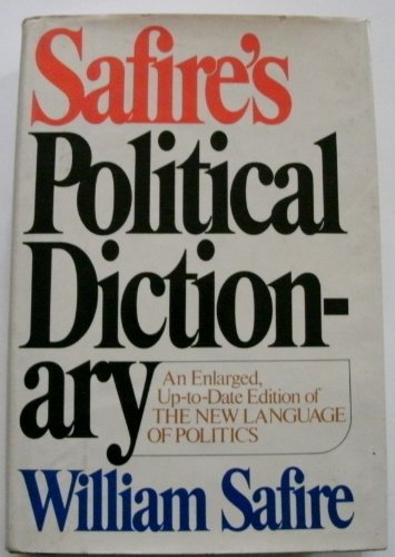 9780394502618: Safire's political dictionary
