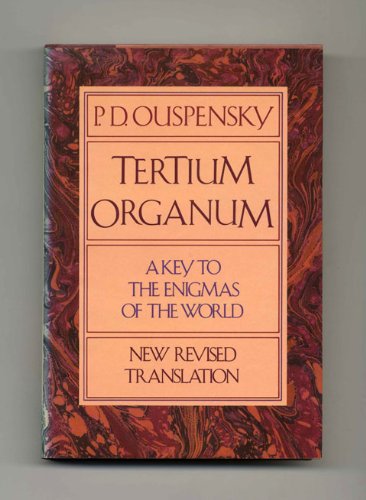 9780394513508: Title: Tertium Organum The third canon of thought a key t