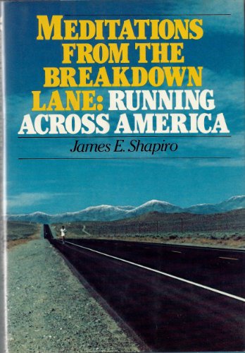 9780394514383: Meditations From the Breakdown Lane: Running Across America