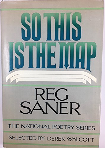 9780394516684: So This Is the Map (National Poetry)