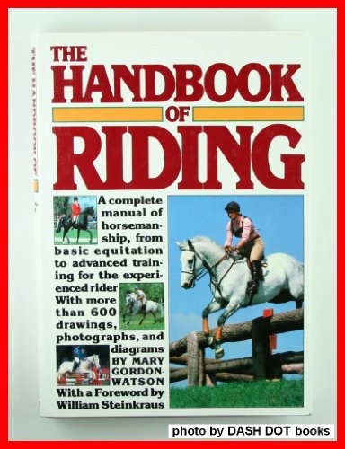 Imagen de archivo de Handbook of Riding a la venta por Better World Books