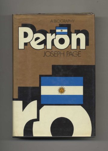 Beispielbild fr Peron : A Biography zum Verkauf von Better World Books