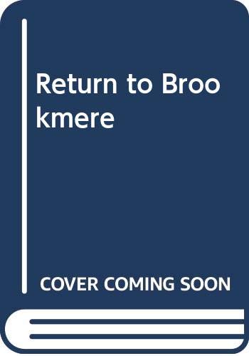 Stock image for Return to Brookmere for sale by ThriftBooks-Phoenix
