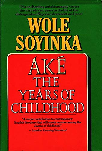 9780394528076: Ake: Years of Childhood