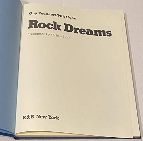 Imagen de archivo de Rock dreams a la venta por Iridium_Books