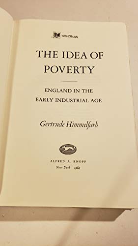 9780394530628: The Idea of Poverty: England in the Early Industrial Age